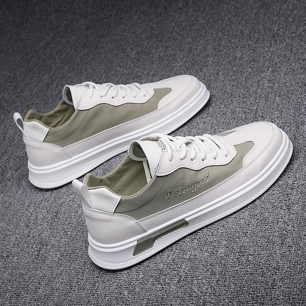 Öko-nahast ja tekstiilist valmistatud vabaaja meeste tossud