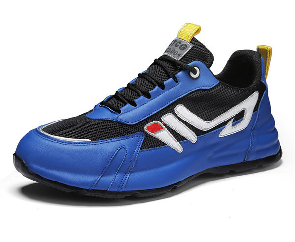 Sinise, valge ja musta värvi meeste sporditossud