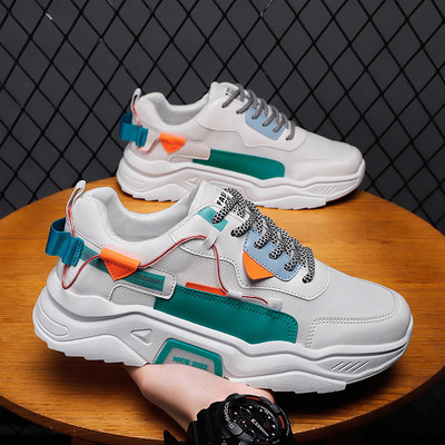 Uus mudel paelte ja kirjaga kunstnahast meeste tossud