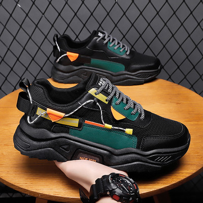 Uus mudel paelte ja kirjaga kunstnahast meeste tossud