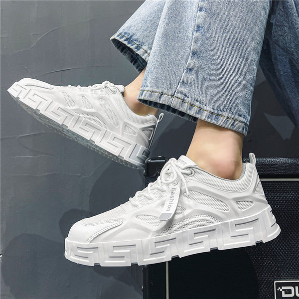 Meeste suvised tekstiiliga ümardatud tossud