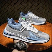 Võrguga meeste sporditossud - sinine ja pruun