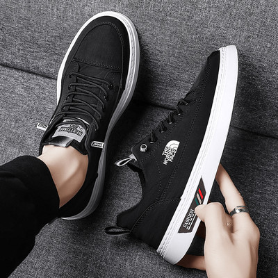 Платнени кецове изчистен модел за мъже