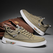 Lameda tallaga sportlikud meeste lõuendist tossud