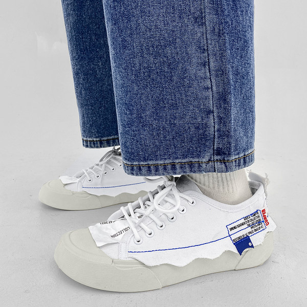 Muške platnene tenisice u retro stilu