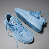Ανδρικά μονόχρωμα sneakers σε τρία χρώματα