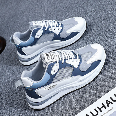 Sinise ja musta võrguga meeste tossud