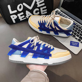 Meeste kingad 2022 kevad uus õhuvägi nr 1 teismeliste võrk punane plahvatus kalaluust kingad sada paari