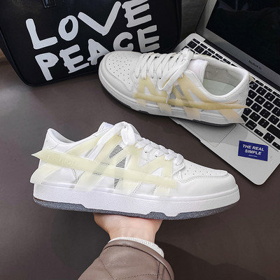 Meeste kingad 2022 kevad uus õhuvägi nr 1 teismeliste võrk punane plahvatus kalaluust kingad sada paari