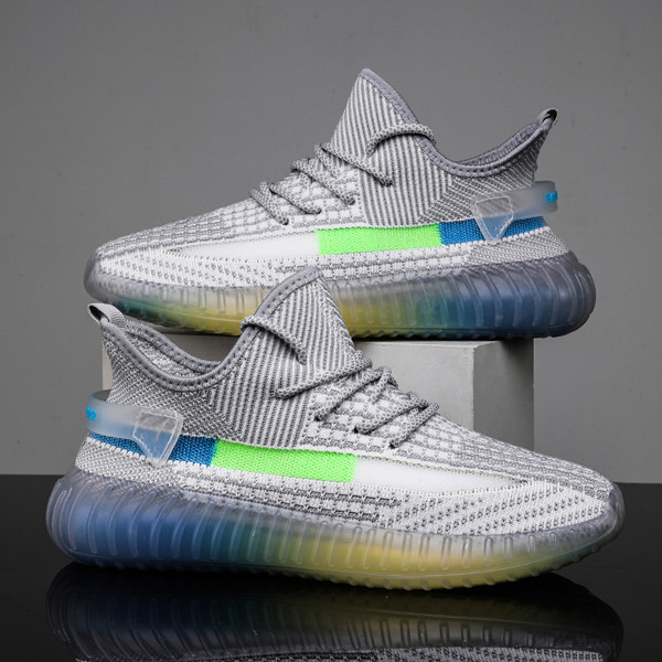 Meeste tekstiilist värvilise silikoontallaga tossud