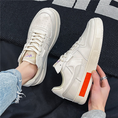 Muške tenisice od eko kože - sa ravnim đonom