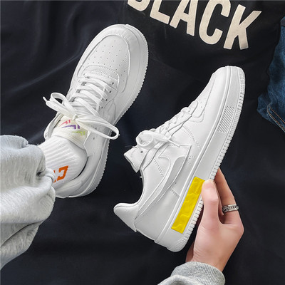 Muške tenisice od eko kože - sa ravnim đonom