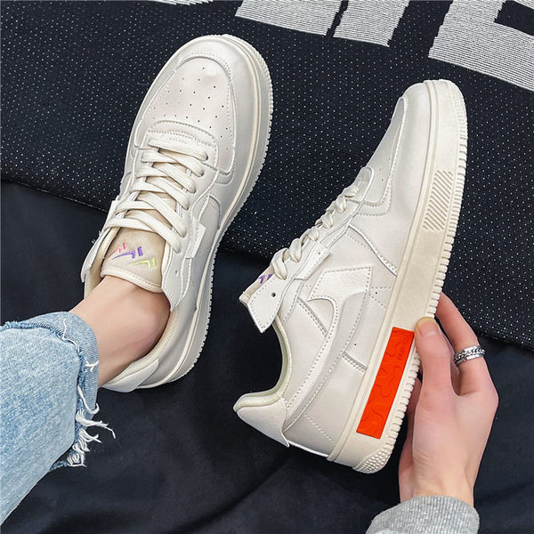 Muške tenisice od eko kože - sa ravnim đonom