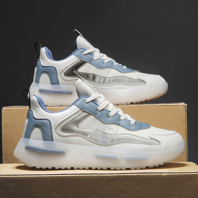 Ανδρικά sneakers με αεροθάλαμο από οικολογικό δέρμα