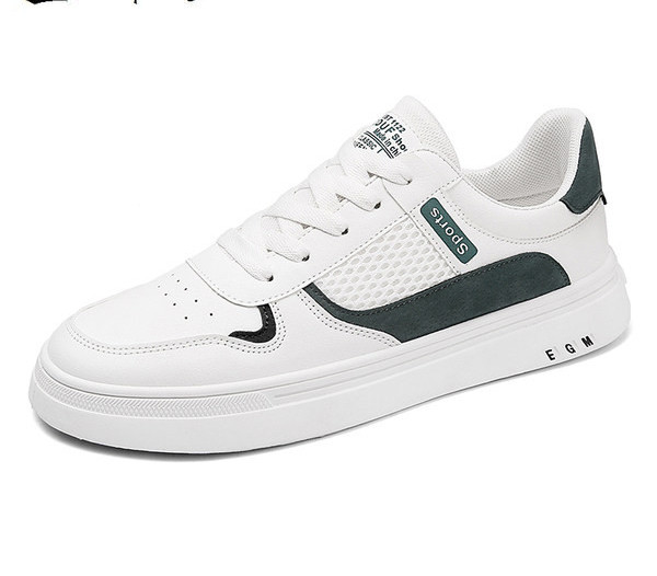 Мъжки спортно-ежедневни кецове от текстил и еко кожа