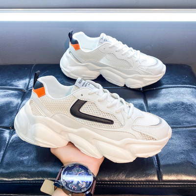 Мъжки маратонки с груба подметка и мрежа 