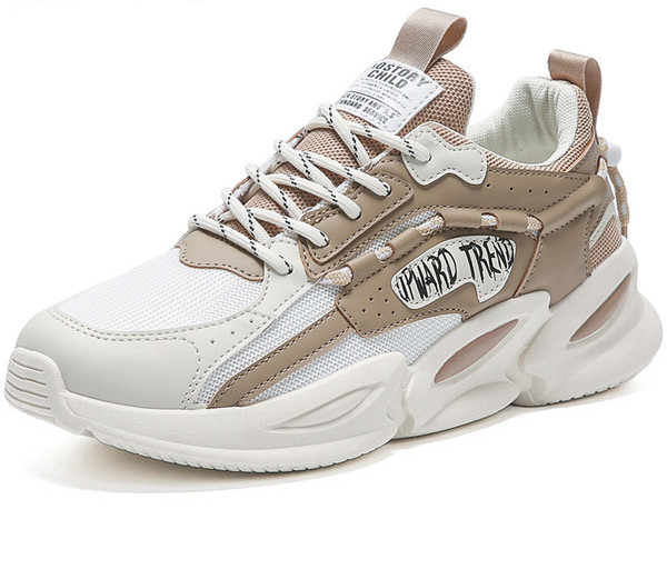 Мъжки маратонки с емблема - от еко кожа