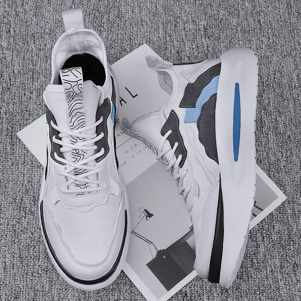 Мъжки маратонки с връзки в три цвята