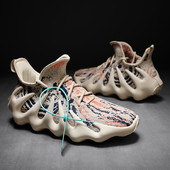 Мъжки  спортни маратонки от текстил с връзки