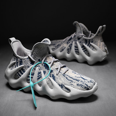 Мъжки  спортни маратонки от текстил с връзки