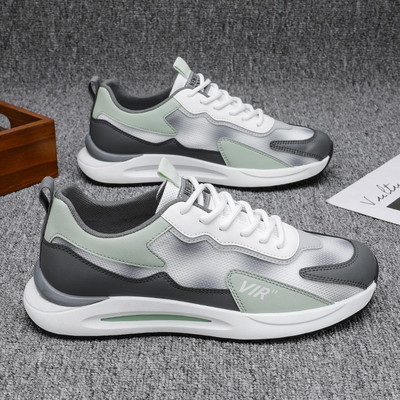 Мъжки маратонки с връзки в два цвята 