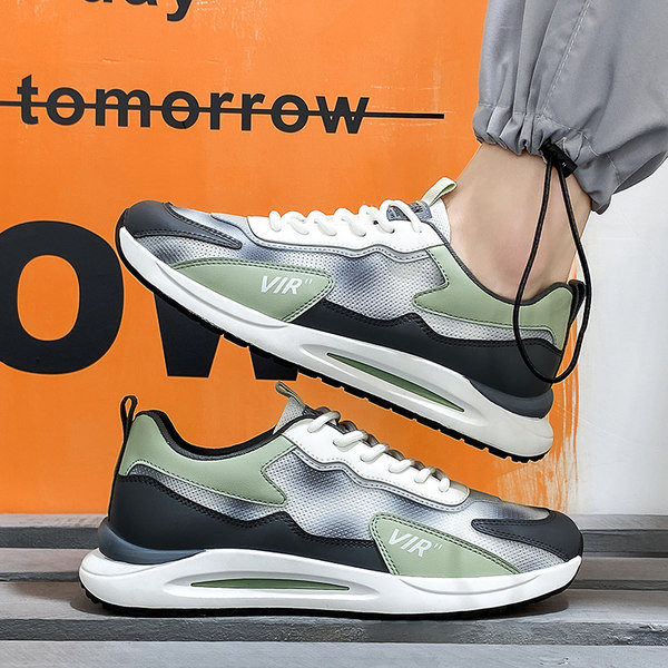 Мъжки маратонки с връзки в два цвята 