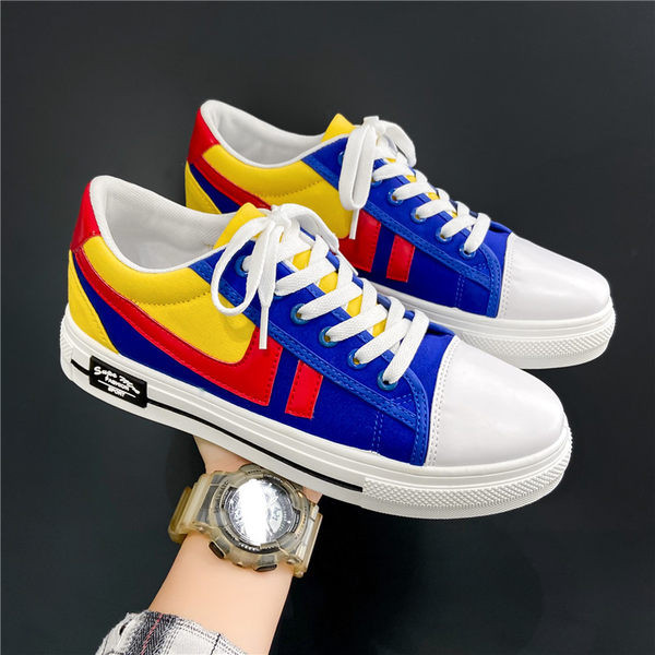 Värvilised meeste tekstiilist tossud