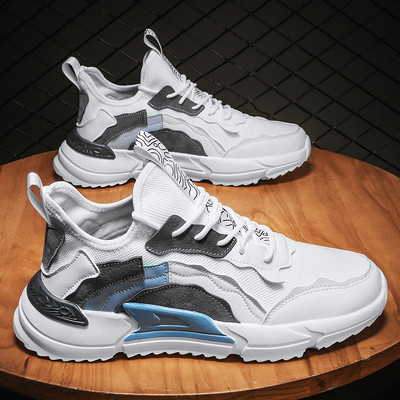 Ανδρικά αθλητικά sneakers με κορδόνια - τρία χρώματα