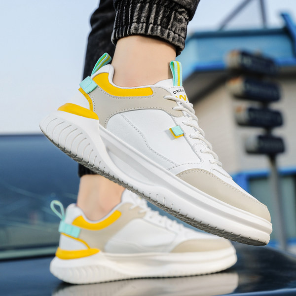 Muške tenisice u dvije boje sa ravnim đonom