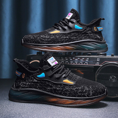 Kahes värvitoonis paeltega meeste tekstiilist tossud