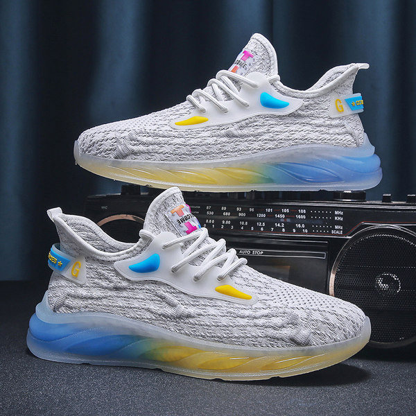 Kahes värvitoonis paeltega meeste tekstiilist tossud