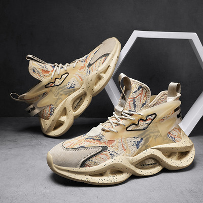 Текстилни сникърси с груба подметка