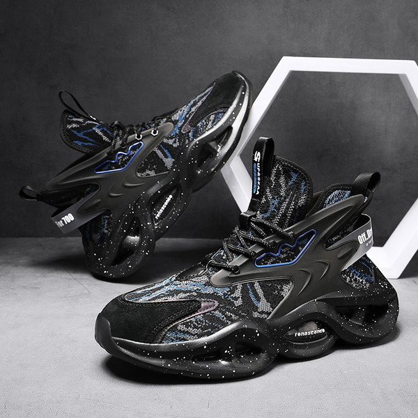 Текстилни сникърси с груба подметка