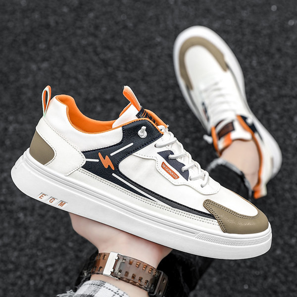 Ежедневни мъжки маратонки с равна подметка -три цвята