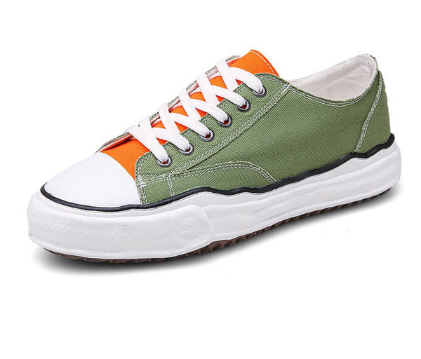 Vabaaja meeste lõuendist tossud lipsudega - kolme värvi