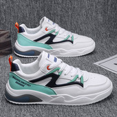 Мъжки маратонки с равна подметка - два цвята