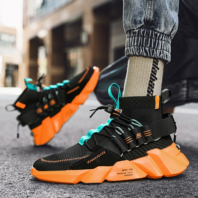 Нов модел маратонки от текстил с груба подметка