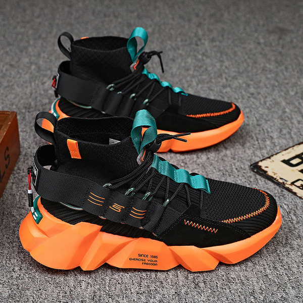 Нов модел маратонки от текстил с груба подметка