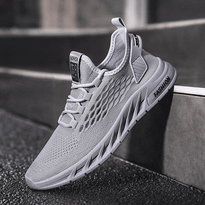 Ежедневни мъжки дишащи маратонки с връзки-няколко модела