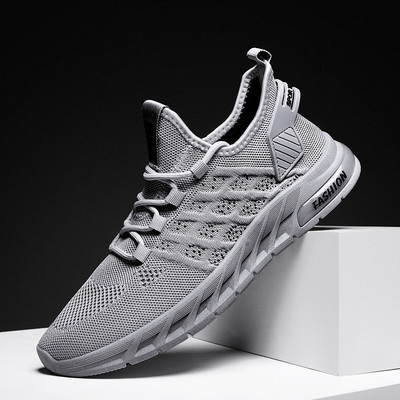 Ежедневни мъжки дишащи маратонки с връзки-няколко модела