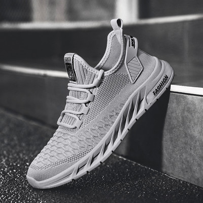 Ежедневни мъжки дишащи маратонки с връзки-няколко модела