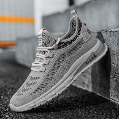 Ежедневни мъжки дишащи маратонки с връзки-няколко модела