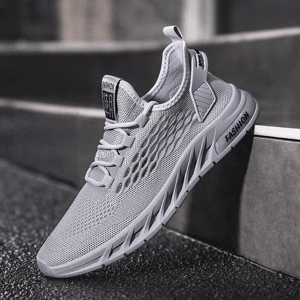 Ежедневни мъжки дишащи маратонки с връзки-няколко модела