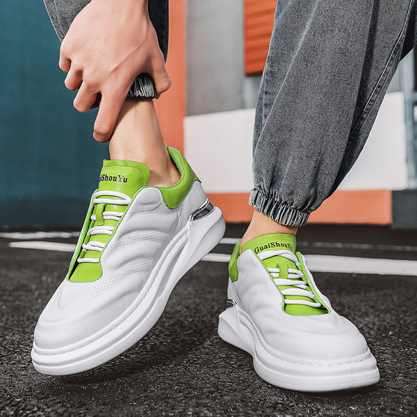 Нов модел мъжки маратонки от еко кожа -три цвята