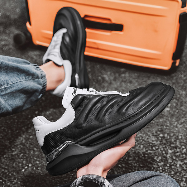 Нов модел мъжки маратонки от еко кожа -три цвята