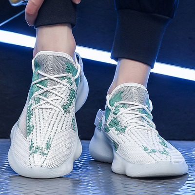 Υφασμάτινα αθλητικά παπούτσια με κορδόνια σε τρία χρώματα