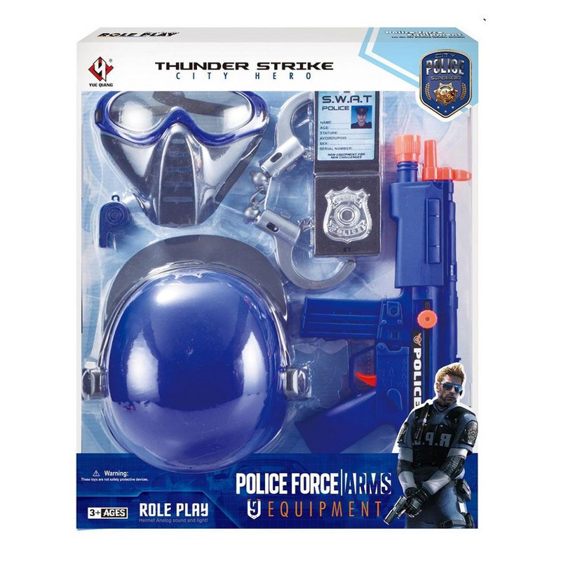 Детски полицейски костюм за малки деца над 3 години