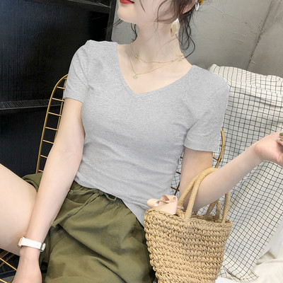 Ежедневна памучна тениска за жени - много цветове