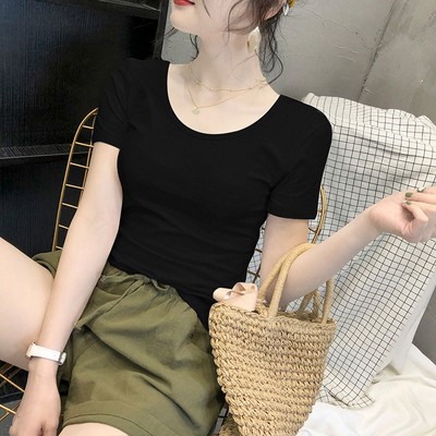 Ежедневна памучна тениска за жени - много цветове