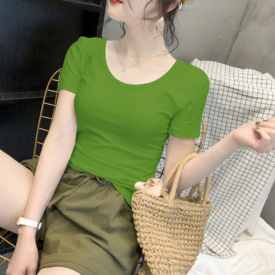 Ежедневна памучна тениска за жени - много цветове